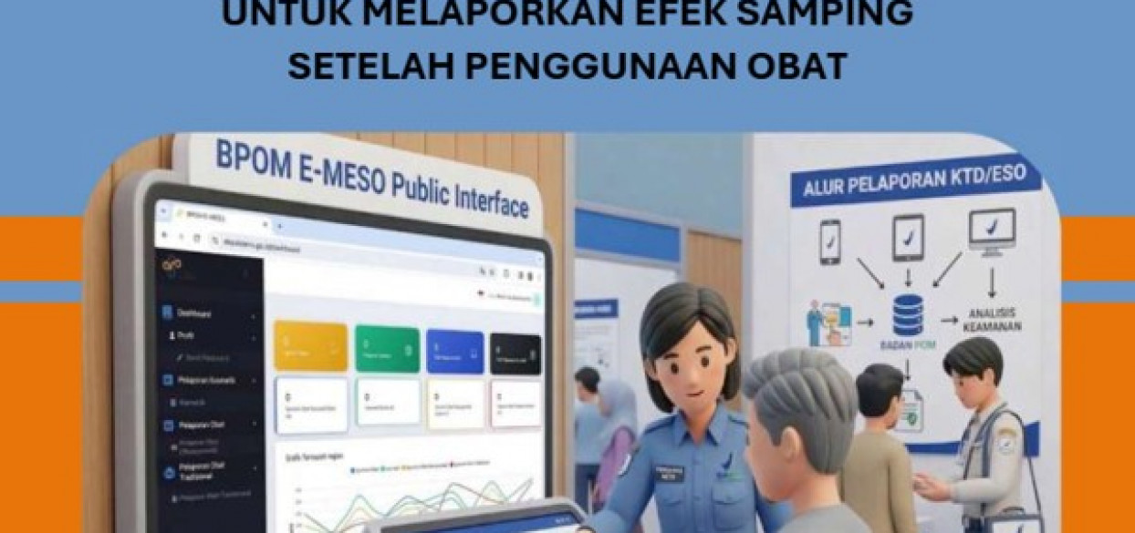 Buku Saku Pelaporan Efek Samping Obat Masyarakat
