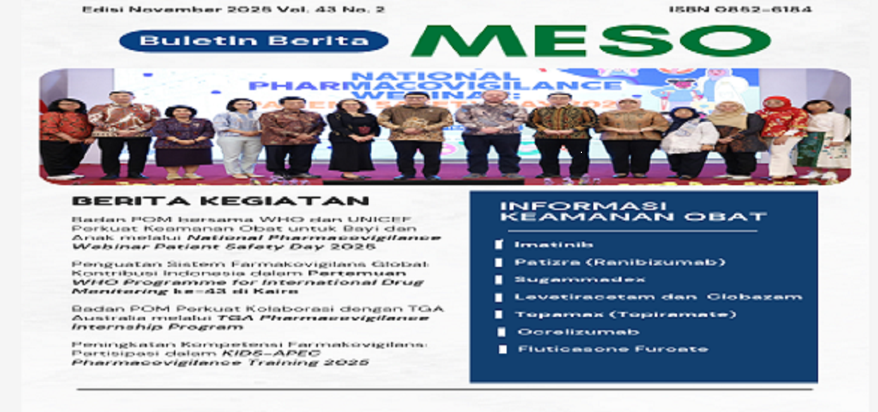 Kategori : Buletin Berita MESO | Direktorat Pengawasan Keamanan, Mutu ...