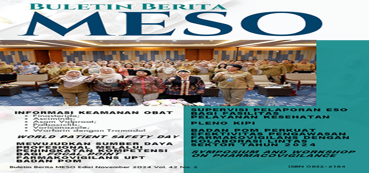 Kategori : Buletin Berita MESO | Direktorat Pengawasan Keamanan, Mutu ...