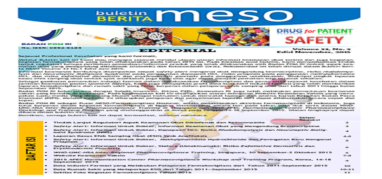 Buletin Berita MESO