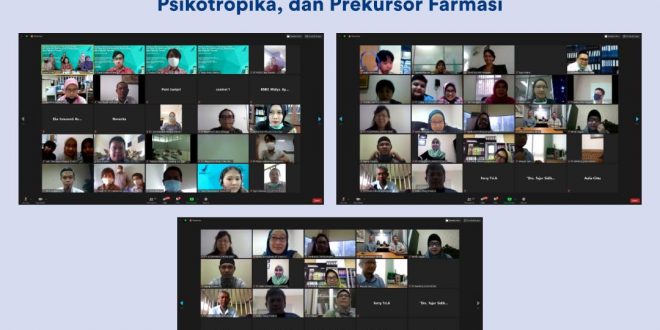 Webinar Refreshment Pelayanan Publik SKI Obat dan AHP Narkotika, Psikotropika, dan Prekursor Farmasi